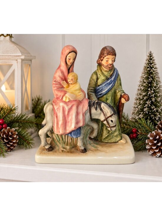 Goebel Other - Vintage Goebel HX 239 Holy Family Donkey One Piece Nativity Flight Into Egypt 6"